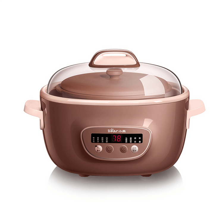 ZENO Purple Clay Electric Stew PotZSD-7381 - Yamibuy.com