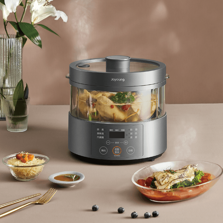 Joyang Multi-functional Pot Cooking One Electric Steamer We Use