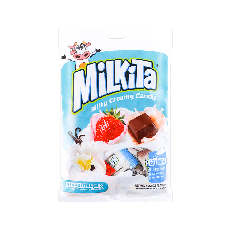 Milkita Milky Creamy Candy Assorted Ice Cream Flavor 4.23 OZ