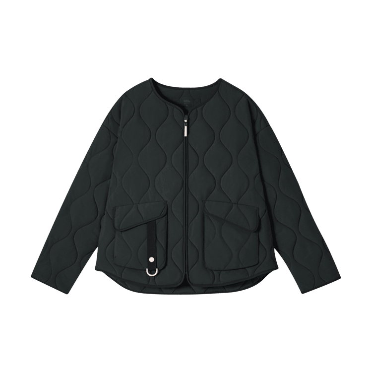 【New In】Women's Lightweight Quilted Jacket Black / 165/88A(L)