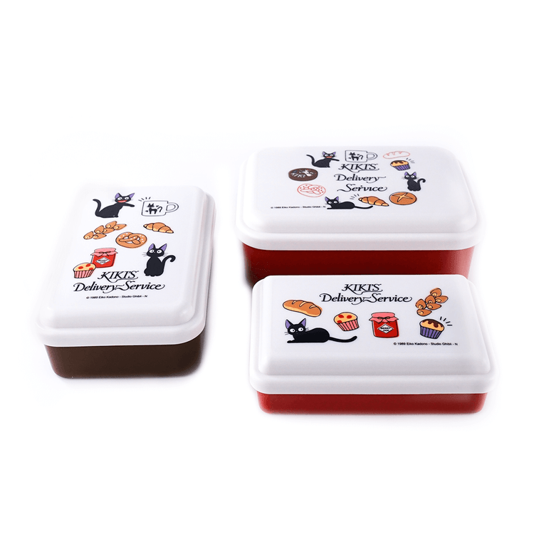 Sanrio Relief Lunch Box Trio Set - Hello Kitty