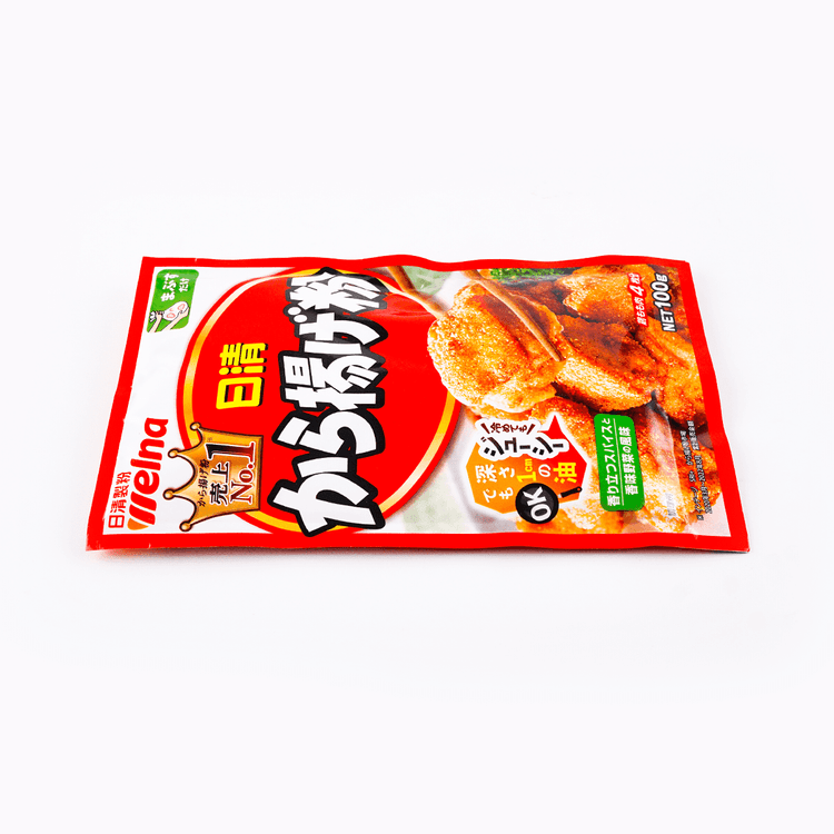 Nisshin Karaage Japanese Fried Chicken Flour Soy Sauce & Garlic 100g