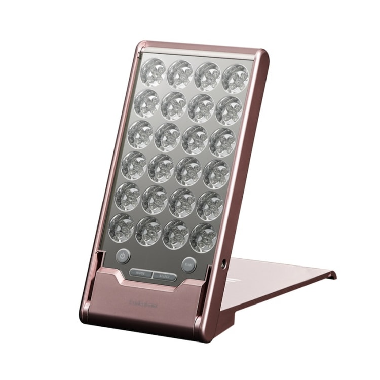 日本直邮】 EXIDEAL Mini 小排灯LED美容仪EP-120 粉色- 亚米