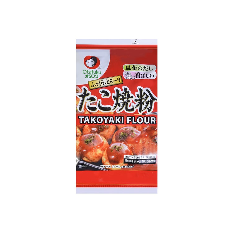 OTAFUKU Okonomiyaki Zairyo Set Japanese Griddle Cake Mix 2packs 120g 