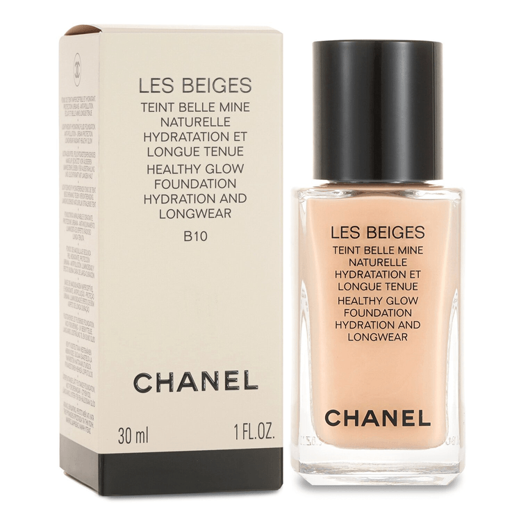 Chanel Les Beiges Teint Belle Mine Naturelle Healthy Glow Hydration And  Longwear Foundation - # B10 184722 