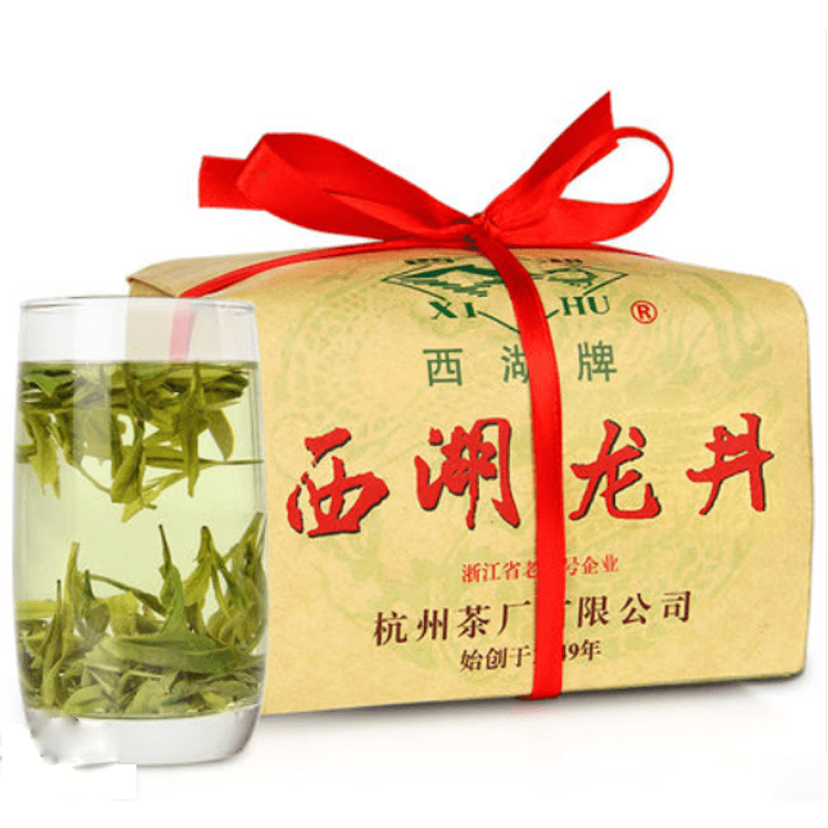 【中国直邮】龙井茶叶正宗雨前西湖龙井茶纸包春茶绿茶 250g