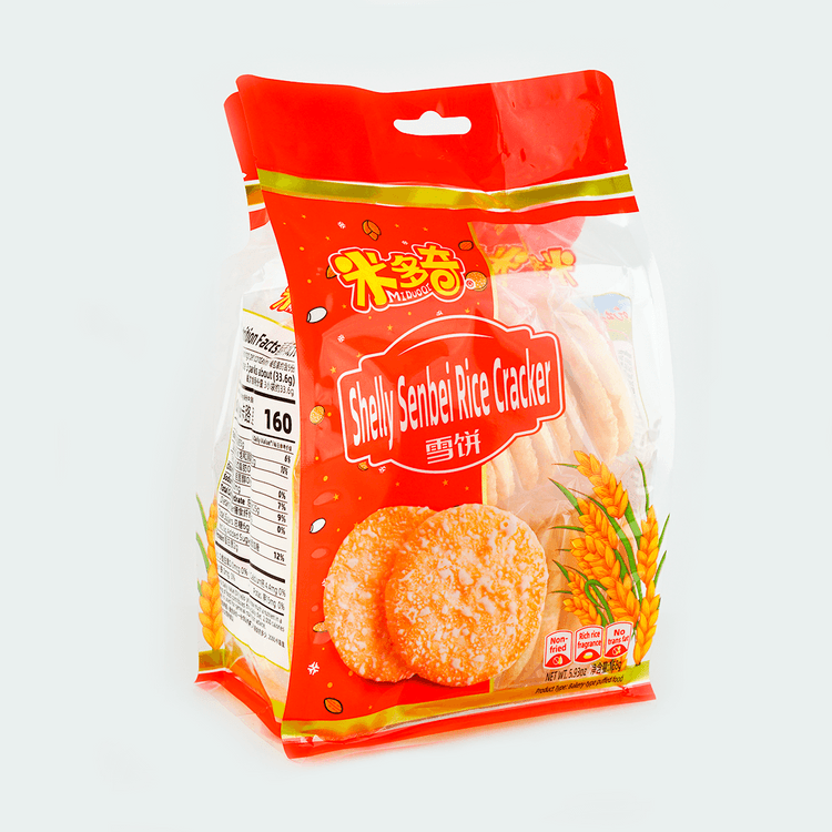 MIDUOQI Corn Flavor Rice Cracker 336g 