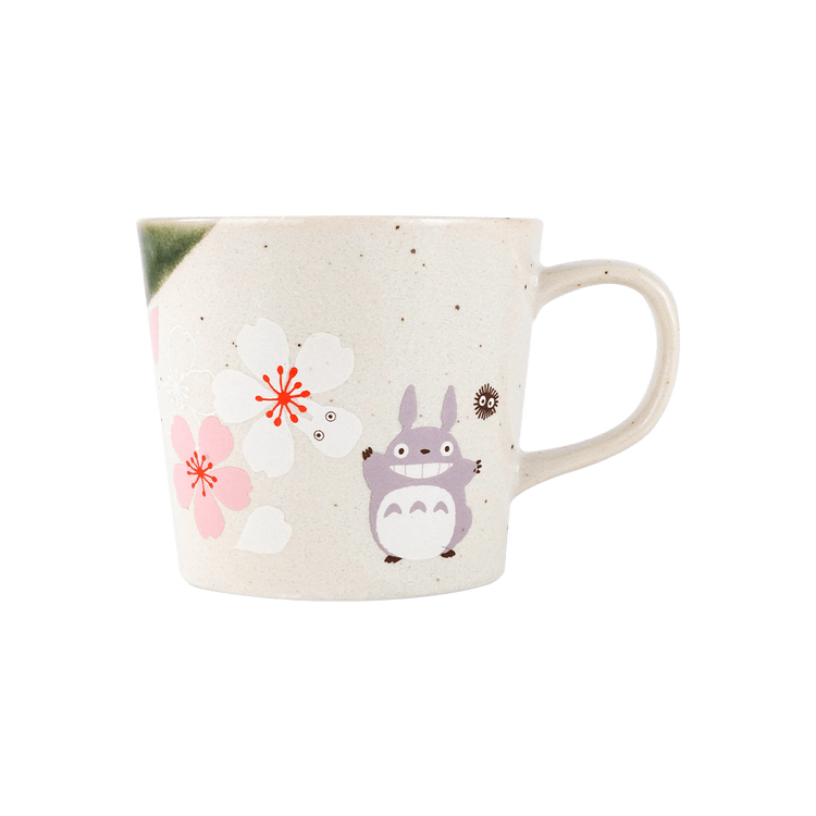 My Neighbor Totoro Ceramic Coffee Mug With Lid And Spoon