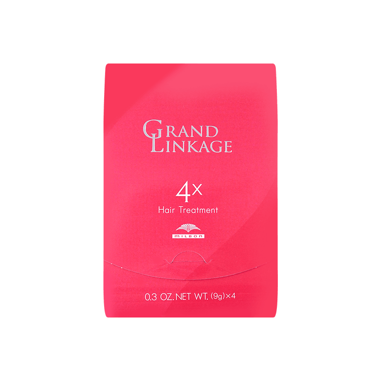 MILBON Grand Linkage 4+ Hair Treatment For Fragile Hair 9g x 4