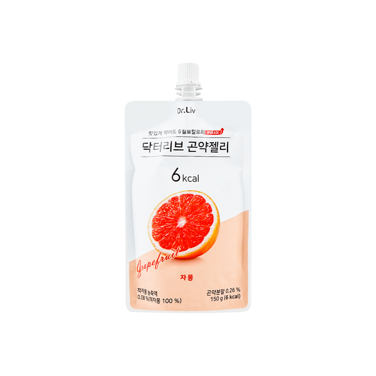 DR.LIV Konjac Jelly - Grapefruit Pineapple Mixed Flavor 5.3 fl oz