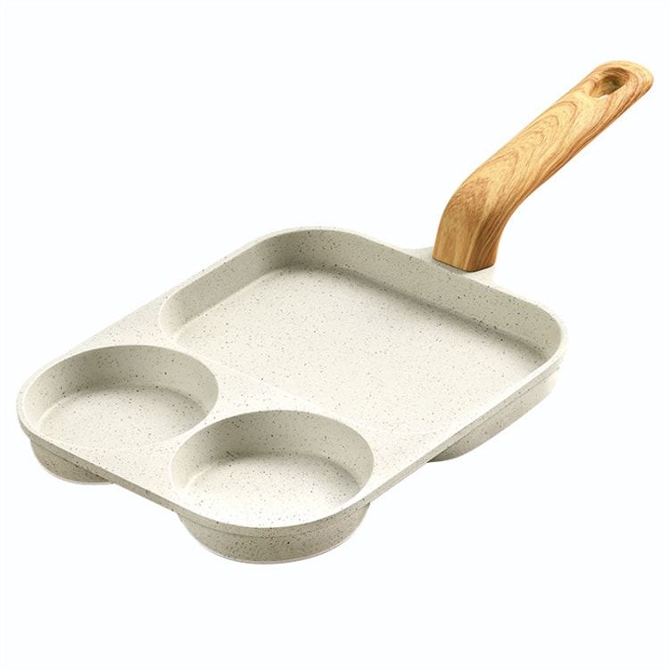 Double Hole Egg Pan, Frying Steak Pan, Maifan Stone Non-stick Pan