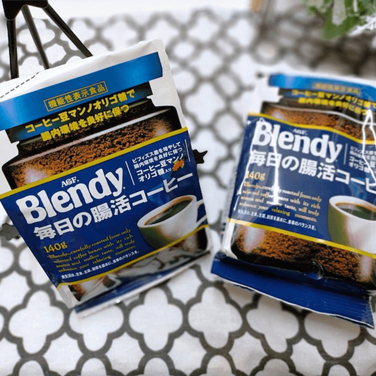 新品 AGF Blendy ブレンディ 毎日の腸活コーヒー 袋 140g x4個