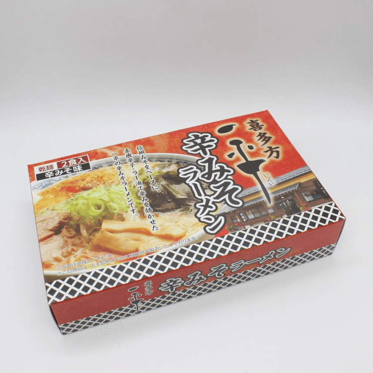 COOKLAND||日本名店系列喜多方一平拉面||辛辣味增风味240g(面70g×2袋+汤料包50g×2袋)　亚米