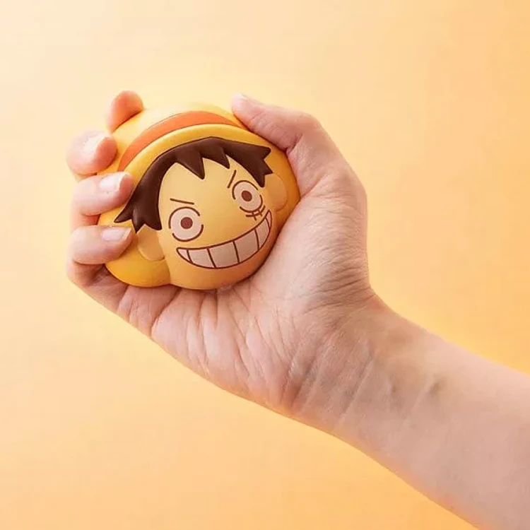 Megahouse One Piece: Fluffy Sanji's Bread Squeeze Luffy Plush 1 Piece