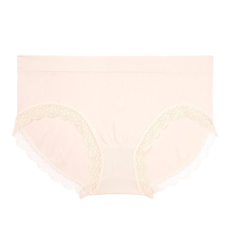 Queenie Solid Circular Knit Hiphugger Panty - Sphinx - Pomelo Fashion
