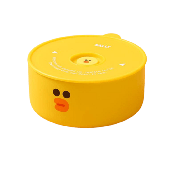 Ceramic Fresh Bowl Worker Cute Bento Lunch Box With Lid Sealed Microwave  BROWN Model - Yamibuy.com