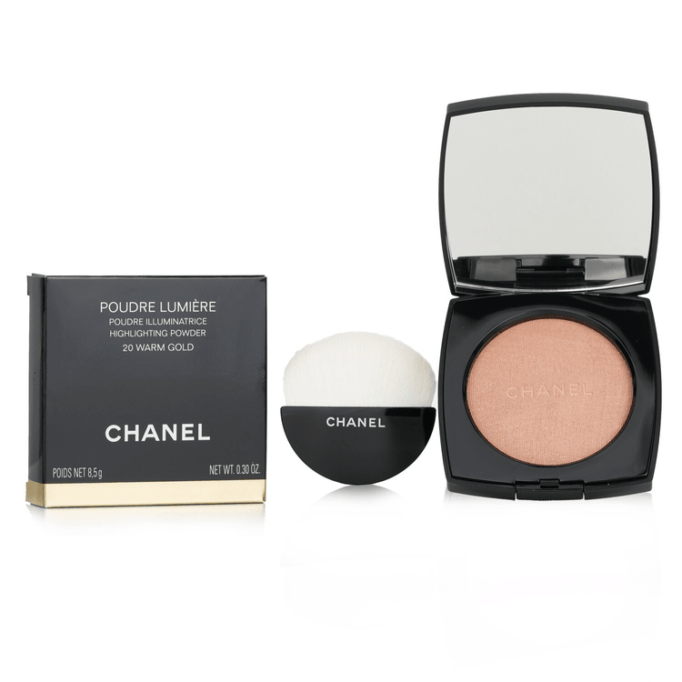 Chanel Poudre Lumiere Highlighting Powder - # 20 Warm Gold 8.5g/0.3oz 