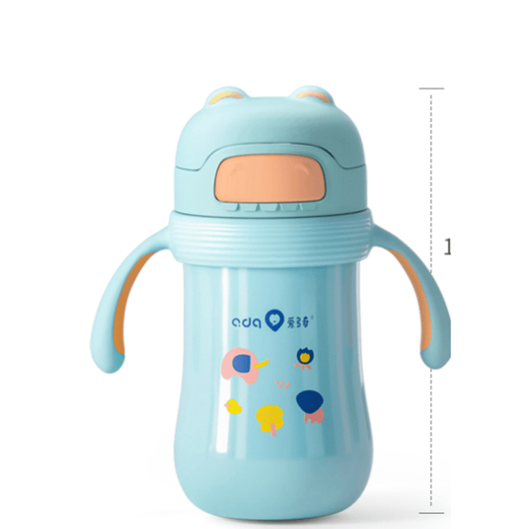 Baby Insulated Milk Bottle Stainless Steel Multi-purpose Thermos Mug with  Straw for Night Milk Artifact 300ML Quiet Blu - Yamibuy.com