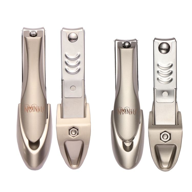 MANTIS Nail Clippers with Catcher Sharp Durable Bionic Design Kit