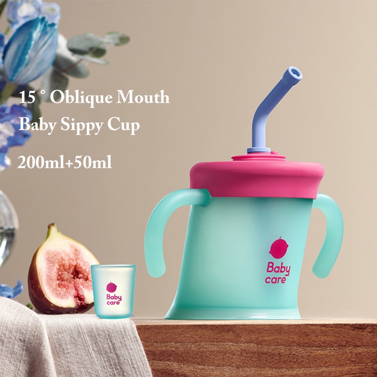 Baby Oblique Mouth Cup Leakproof Infant Learning Drinking Cups