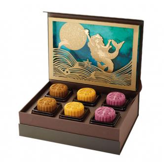 starbucks星巴克 星奕月饼礼盒 10颗入 80克/颗