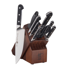 German ZWILLING Pro 10-pc Knife Block Set 10-pc / Black