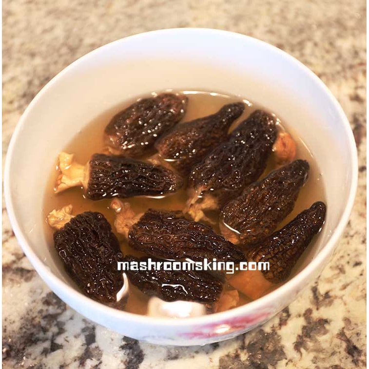 XLSEAFOOD Yun Nan Premium A+  Wild Mushroom Wild True Morel Mushroom  Regular SIZE 4OZ 113g pack 7