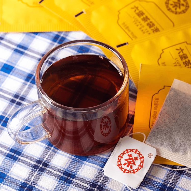 中国直邮】中茶六堡茶[袋泡茶]陈香广西梧州特产独立小袋2g*25袋- 亚米