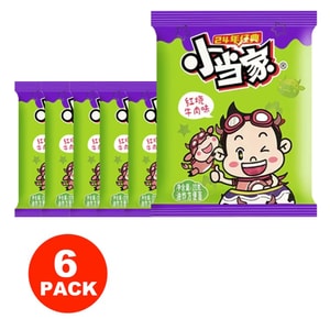 Crispy noodles Braised beef flavor 20g*6packs