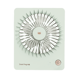 【中国直邮】小米有品卡蛙桌面充电USB迷你风扇 充电款 浅雾绿