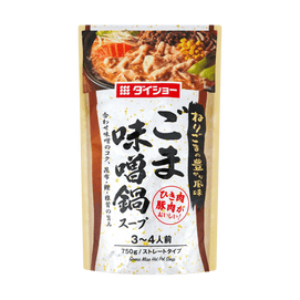 Japanese Seasoned Soup Base for Hot Pot Goma Miso Nabe Soup 750g