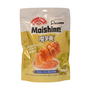 Snack Konjac Saveur Pâte d'Arachide et Sésame 19.4oz 【Style Pékin】【Mâche et Doux】