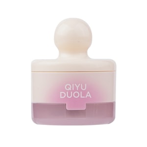 奇遇朵拉 罐罐腮红泥 01 纯欲低饱和 伪素颜自然提色 元气修容 裸妆胭脂 腮红粉扑镜子三合一 #01充氧白桃