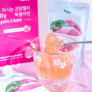 韩国JAYONE 低卡蒟蒻吸吸果冻 桃子口味 150ml*10包【0脂肪0蔗糖】【一包仅7Kcal!!】