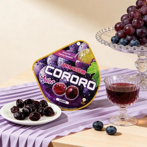 Mikakuto Cororo Fruit Juice Gummy Candy Grape Flavor, 1.69 oz