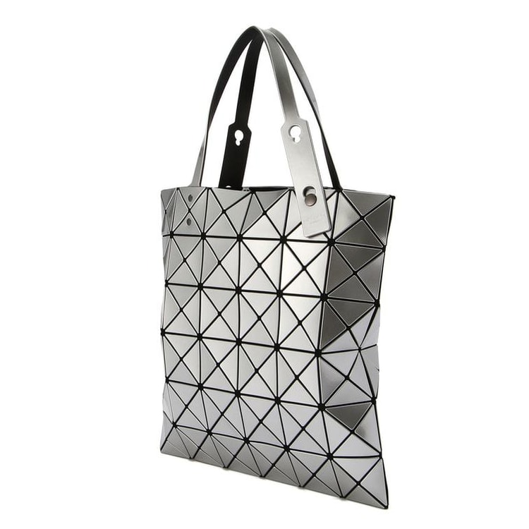 日本からの直送】イッセイミヤケ BAO BAO ISSEY MIYAKE レディース LUCENT シリーズ PVC 6 室ハンドバッグ  BB13-AG053-91 グレー 6 室 - Yami