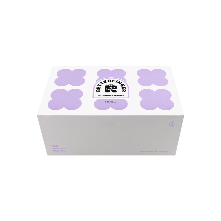 BETTER FINGER Cast Aluminum Casserole Pot Stockpot with Lid Blue 7" 13