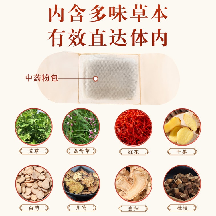 Herbal Moxa Heat Patches Mugwort, Safflower & Dried Ginger Blend | Up to 5 Hours Gentle Warmth | Moxibustion Patch for Neck, Shoulders, Back, Waist & Knees | Self-Heating Thermal Relief Pads 3