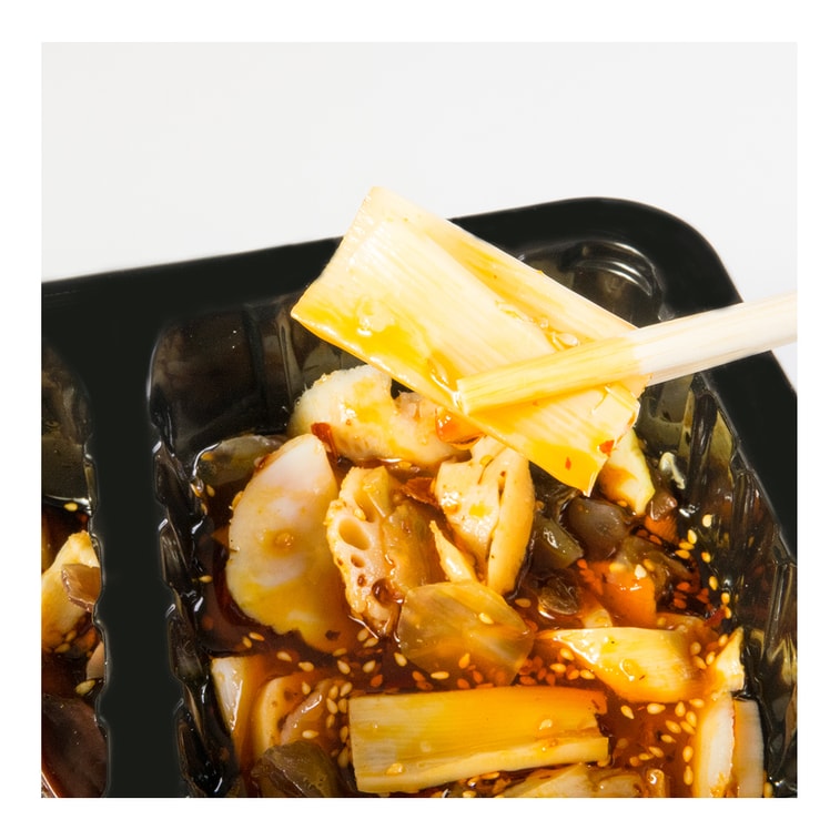 【川渝美味】袁鮮 王牌神功缽缽雞 全素蔬菜版 紅油味 490g 5