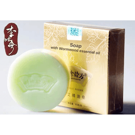 Qi Ai Jing You Zao Wormwood Moxibustion Moxa Artemisia Soap 85g