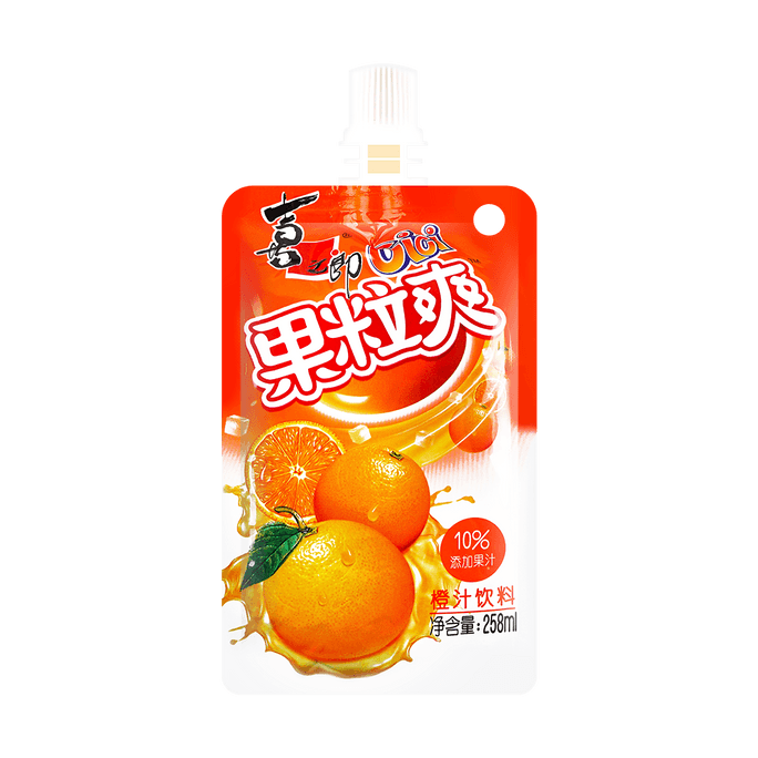 마시는 나타데코코 과일 젤리푸딩 오렌지 맛 258 ml