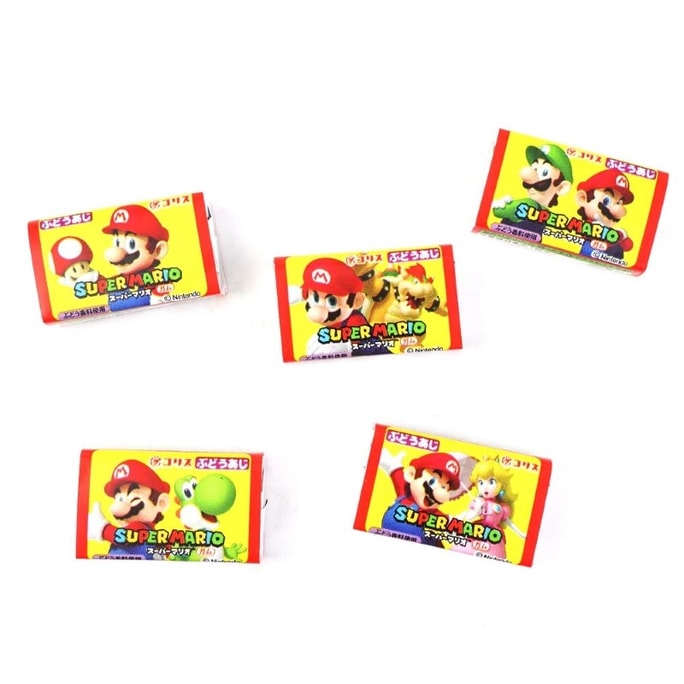 Korisu Super Mario Grape Flavored Gum Random One