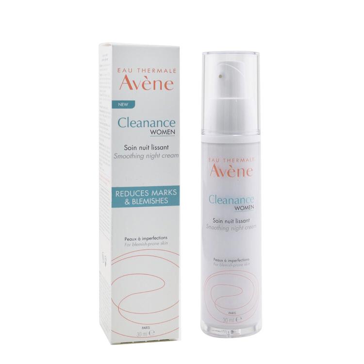 Avene Cleanance WOMEN Smoothing Night Cream - For Blemish-Prone Skin  30ml/1oz - Yamibuy.com