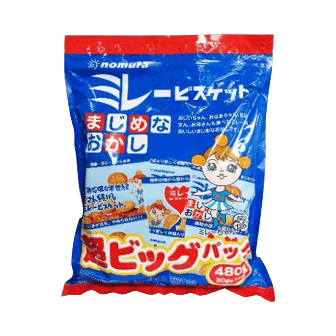 Nomura bean processing mill millet biscuit super big pack 480g 30g × 16 bags