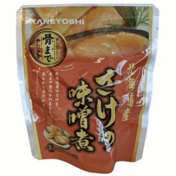 【日本直邮】kaneyoshi 兼由 北海道味噌炖鲑鱼 1包装
