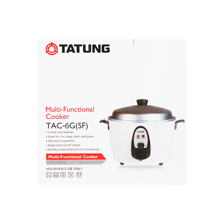 ステンレススチール製のパールホワイトの多機能電気炊飯器、蒸し、調理、 7