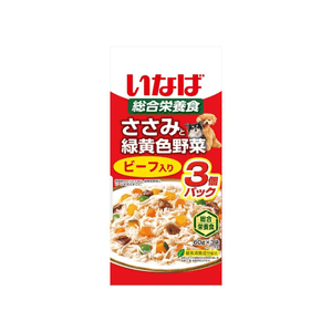  Foods  Chicken and 5-Vegetable with Beef Dog Treat 60 g x 3 pcs