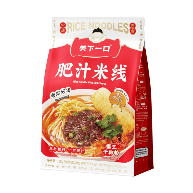  螺霸王 港式肥汁米線 酸辣炸醬方便米粉 310g【小紅書強烈推薦】 4