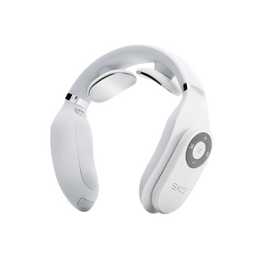 【中国直邮】 SKG 4098蓝牙二代 颈椎按摩器 三档热敷 蓝牙智控 白色 1件