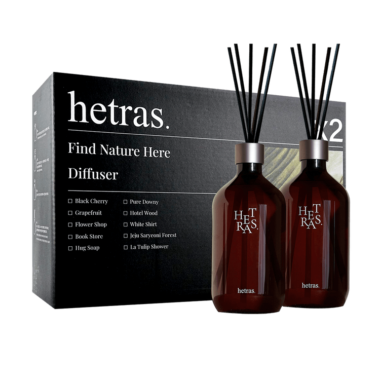 hetras 香水セット Hetras プレミアムディフューザー2Pセット #04 ブックストア - Yami